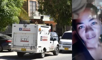 El cuerpo de Kelly Carolina Pérez Trigos fue llevado a Medicina Legal.