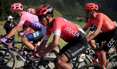 Nairo Quintana, ciclista colombiano.