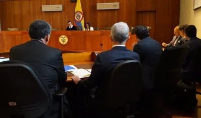 El expresidente Álvaro Uribe.