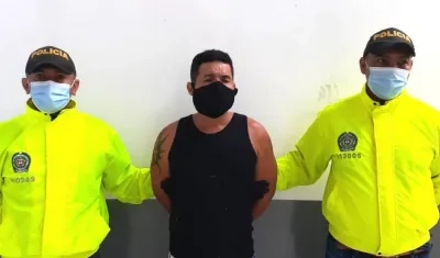 El capturado Henner Enrique Ardila Arroyo.