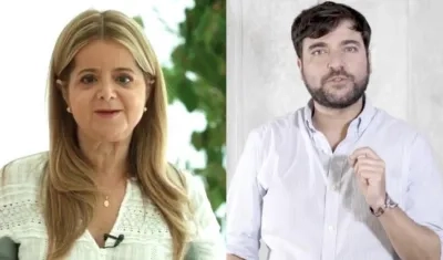 La Gobernadora Elsa Noguera y el Alcalde Jaime Pumarejo.