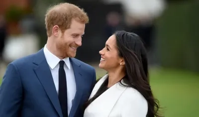 Enrique y Meghan Markle.