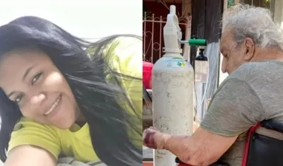 Johanna Montañez De la Cruz y el médico  José Miguel Dau David