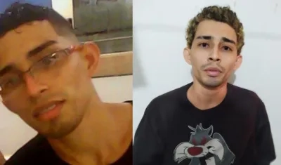 Carlos Alberto Camaño González, alias ‘Carlitos’, antes y después.