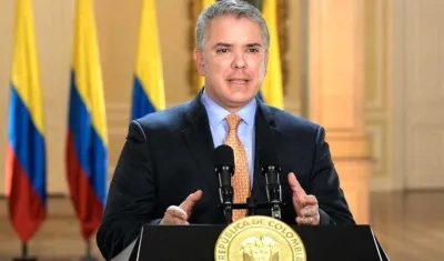 El Presidente de la República, Iván Duque.