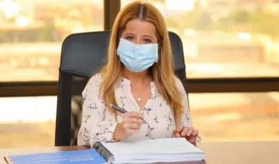 Elsa Noguera, gobernadora del Atlántico.