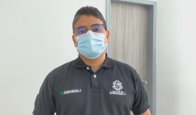 El secretario de Salud, Humberto Mendoza Charris.