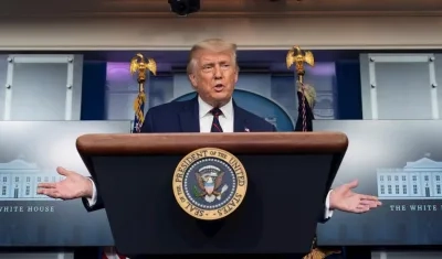 Donald Trump, presidente de Estados Unidos.