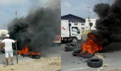 Problemas de orden pública por culpa de los apagones de Electricaribe.