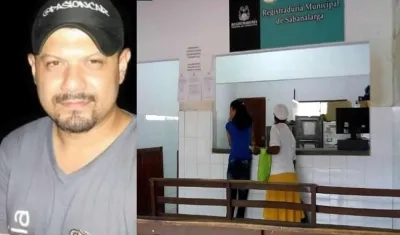 Nicolás Javier Molina De la Hoz, registrador fallecido por coronavirus.