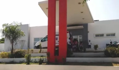 Óscar Osorio López, el herido en la riña, fue remitido al Hospital de Sabanalarga. 