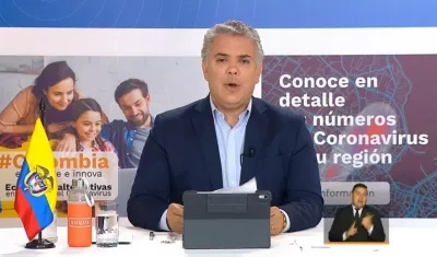 Iván Duque, Presidente de Colombia.