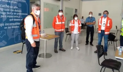 Recorrido por uno de los aeropuertos inspeccionados por Aerocivil.