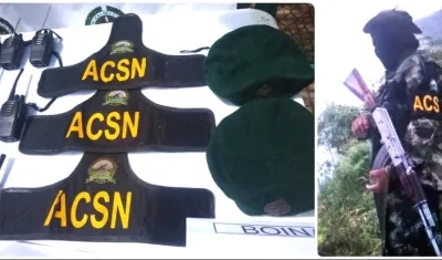 La captura se constituye en un duro golpe a la estructura de autodefensas.