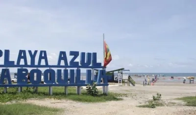 Playa Azul La Boquilla.
