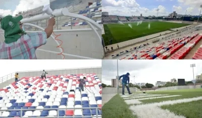 Así luce el Romelio para la primera final.