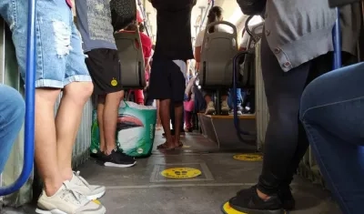 Transmetro incrementa a 50% ocupación en buses.