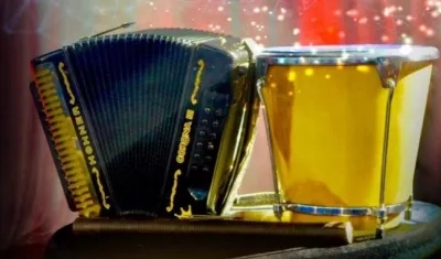 Afiche promocional del Festival de la Leyenda Vallenata.