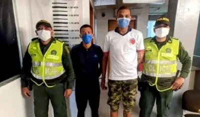 Iván Andrés Borrero Oyola, alias ‘Gato Negro’, y Steven Alberto Durán Bornacelly, alias ‘Papayita’.