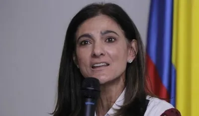 Ángela María Orozco, ministra de Transporte.