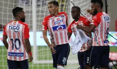 'Cariaco' González, 'Teo', Carmelo Valencia y Borja.