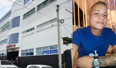 Jeison Andrés Montaño Reina falleció en la Clínica Porvenir.