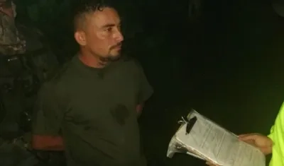 Ever Trujillo Díaz, alias 'Colombiano'.