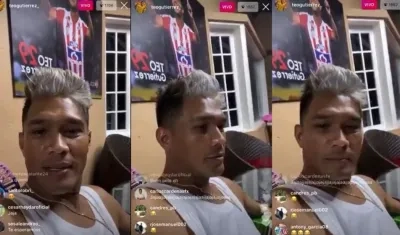 Teófilo Gutiérrez, delantero de Junior. 