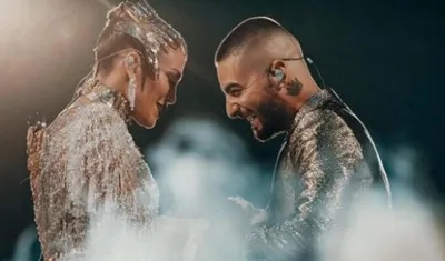 Jennifer López y Maluma