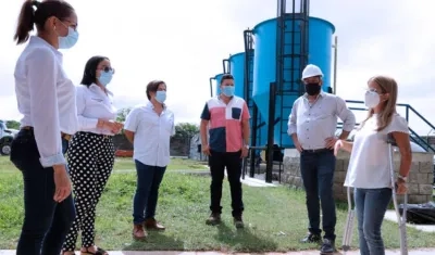 Planta de tratamiento de agua de Ponedera.