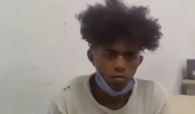 Marco Andrés Fontalvo Arrieta durante la audiencia virtual. 