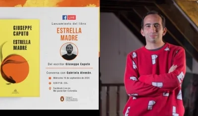 El escritor barranquillero Giuseppe Caputo.