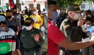 A la jornada hizo presencia el general Ricardo Alarcón. 