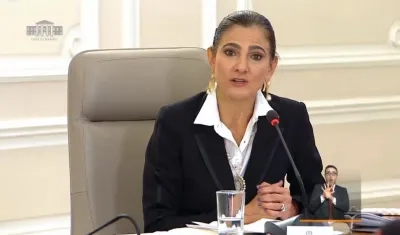 Ángela María Orozco, Ministra de Transportes.