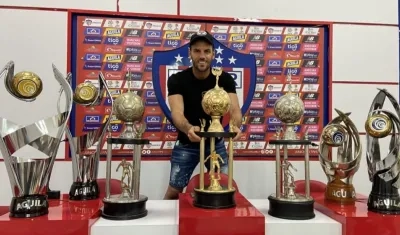 Sebastián Viera, capitán de Junior.