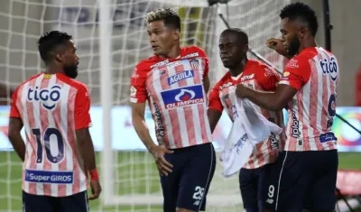 Escena de un partido de la Superliga.