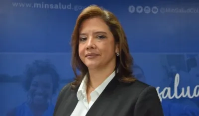 Viceministra de Protección Social, María Andrea Godoy Casadiego.