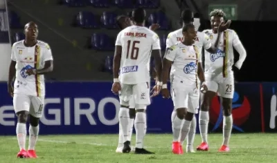 Jugadores del Deportes Tolima. 