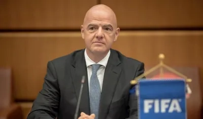 Gianni Infantino, presidente de la FIFA.