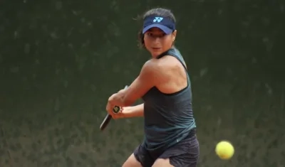 María Fernanda Herazo, tenista barranquillera. 