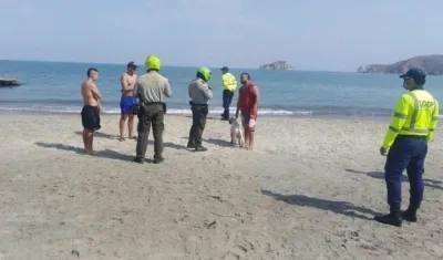 Operativos en El Rodadero.