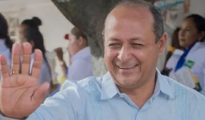 El Alcalde de La Jagua del Ibirico, Ovelio Jiménez.