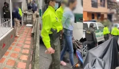 Imágenes de su captura.