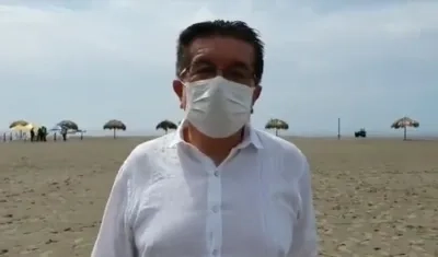 Fernando Ruiz, Ministro de Salud.