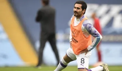 Ilkay Gundogan, jugador del Manchester City.