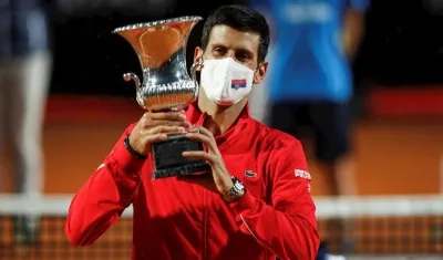 El serbio Novak Djokovic.