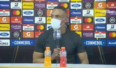 Luis Amaranto Perea, DT (e) del Junior.