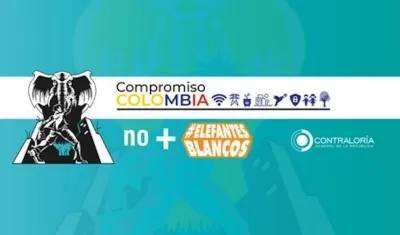 No más elefantes blancos es una campaña de la Contraloría.