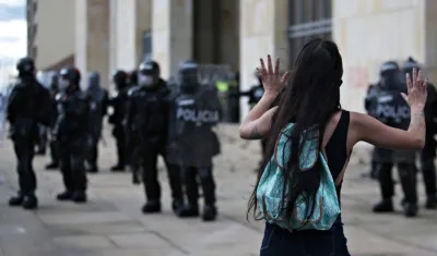 La protesta pacífica fue protegida por el fallo de la Corte Suprema.