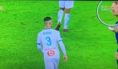 Ángel Di María y Álvaro González. 